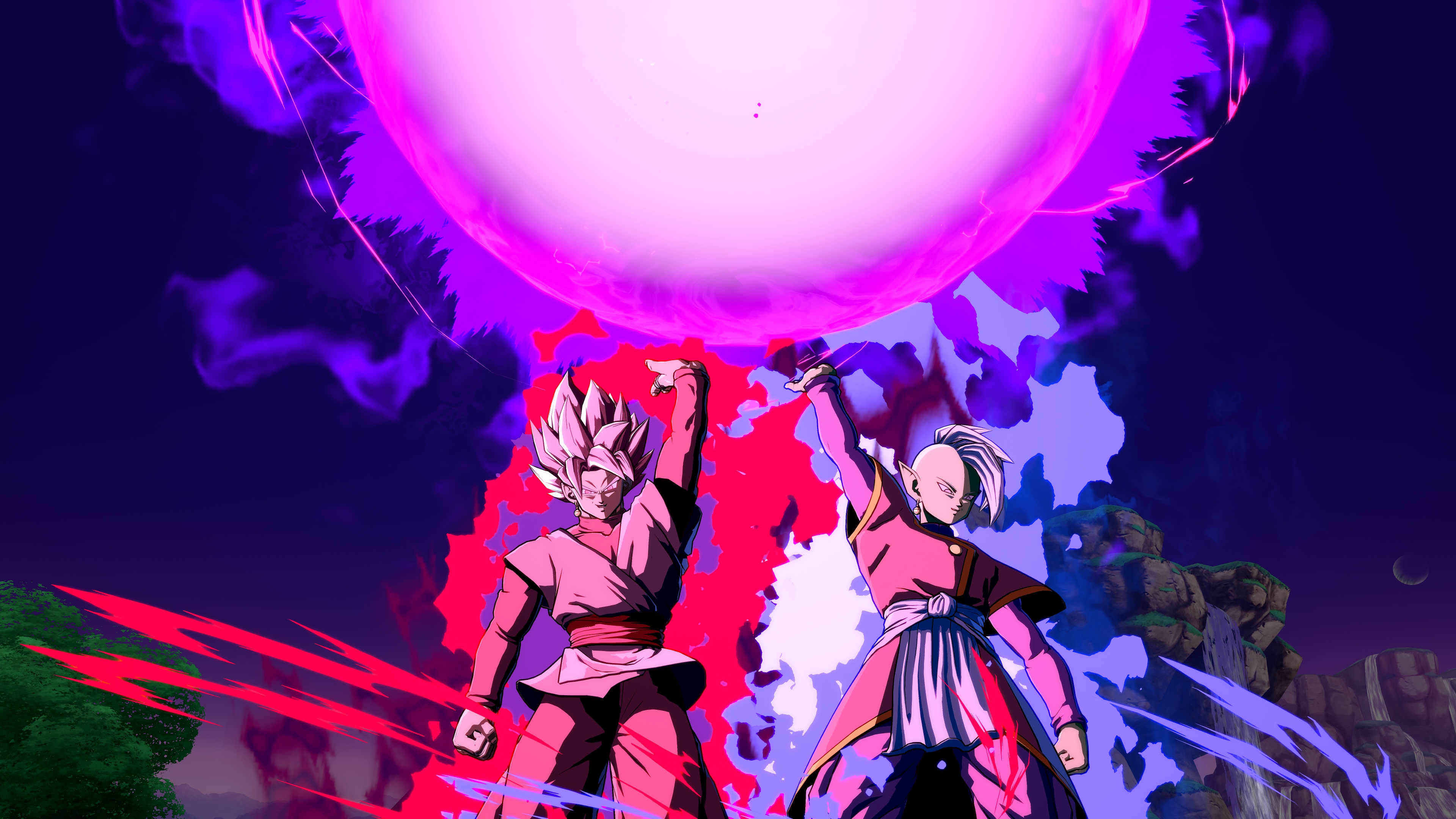 Dragon Ball Fighters Black - HD Wallpaper 