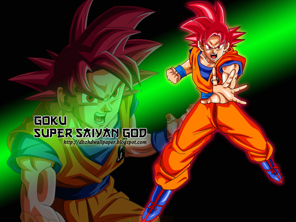 Dragon Ball Z Super Saiyan God - Goku Super Saiyan God - HD Wallpaper 