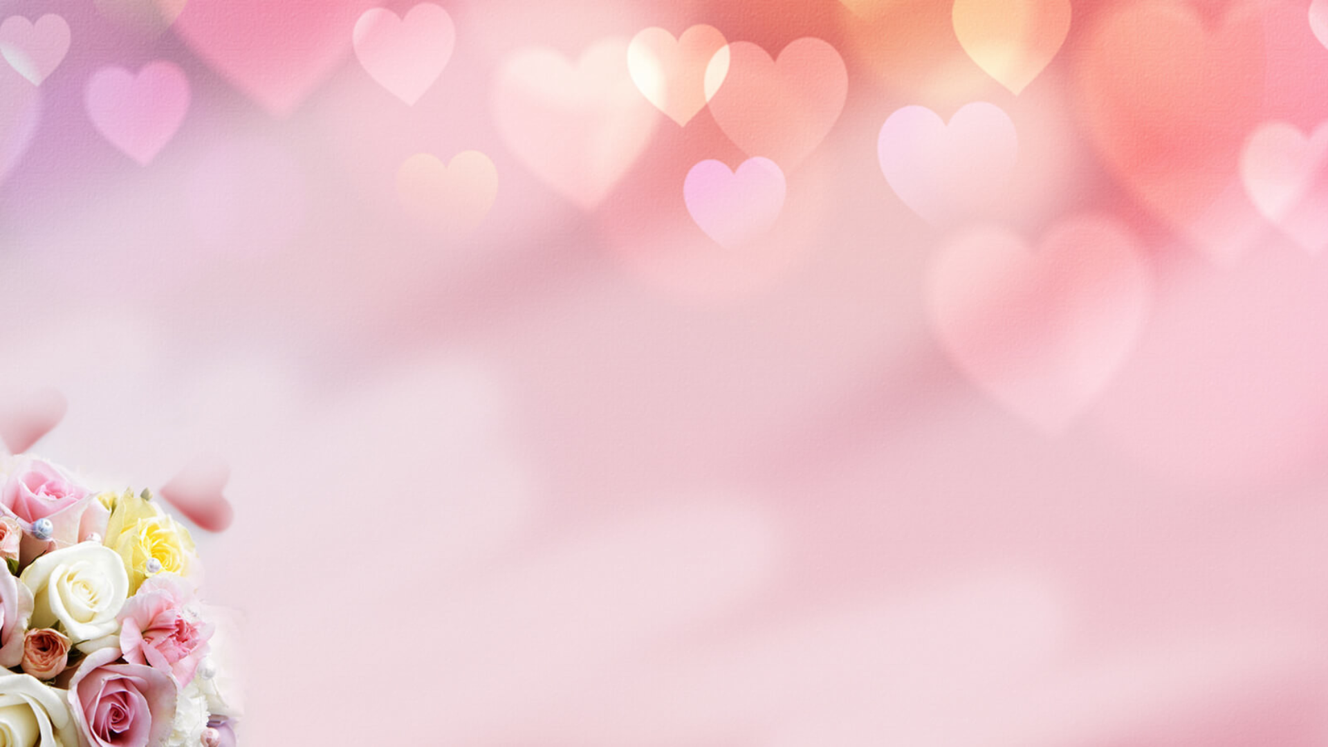 Romantic Love Background Hd - HD Wallpaper 