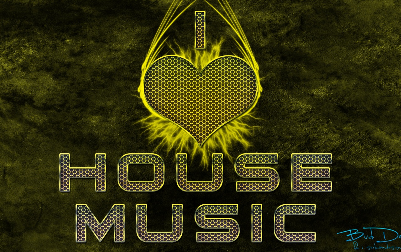 I Love House Music Wallpapers - Animated Lightning - HD Wallpaper 