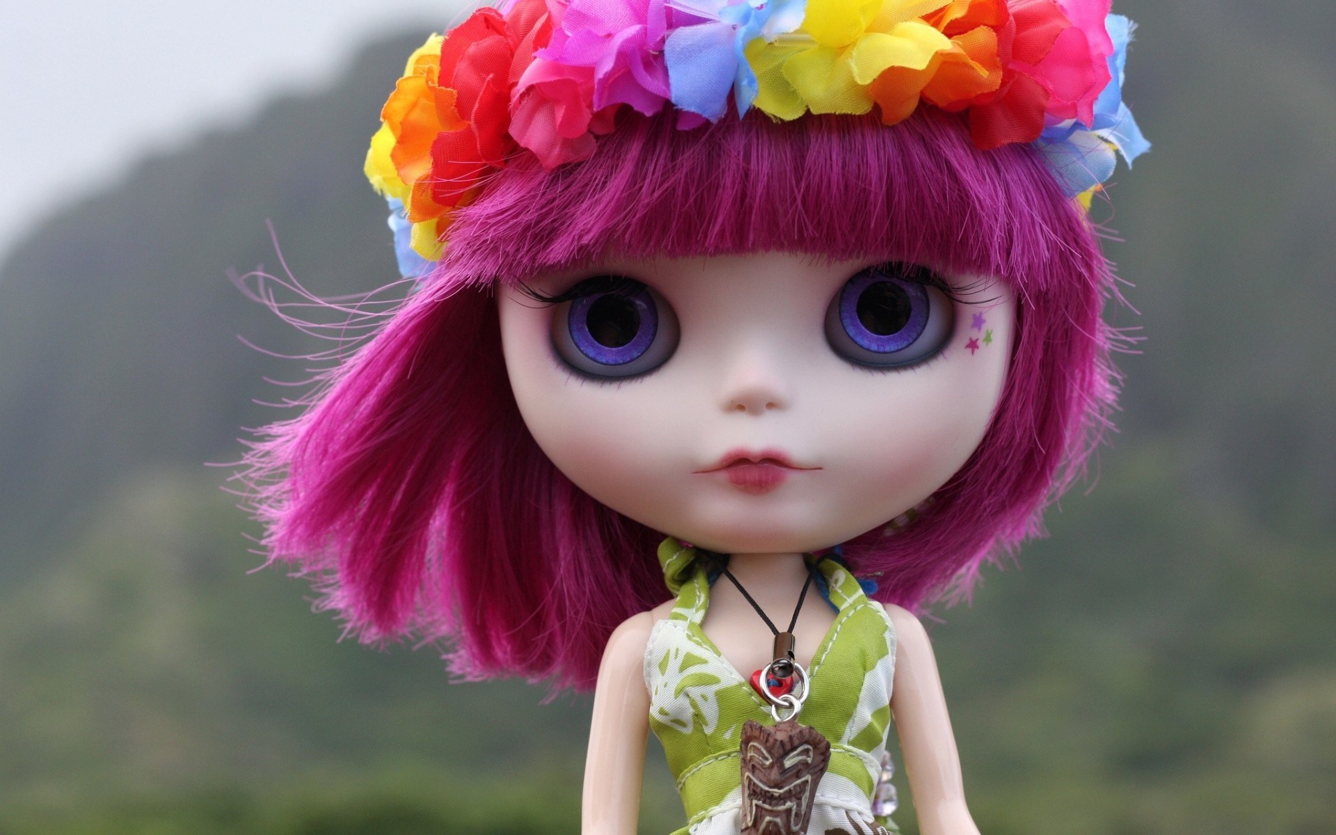 Colorful Images Of Dolls - HD Wallpaper 