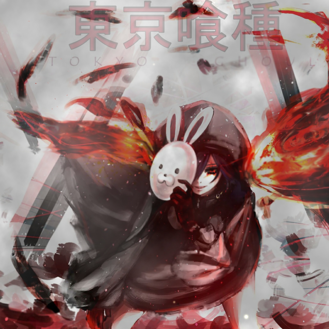 Tokyo Ghoul Touka Rabbit - HD Wallpaper 