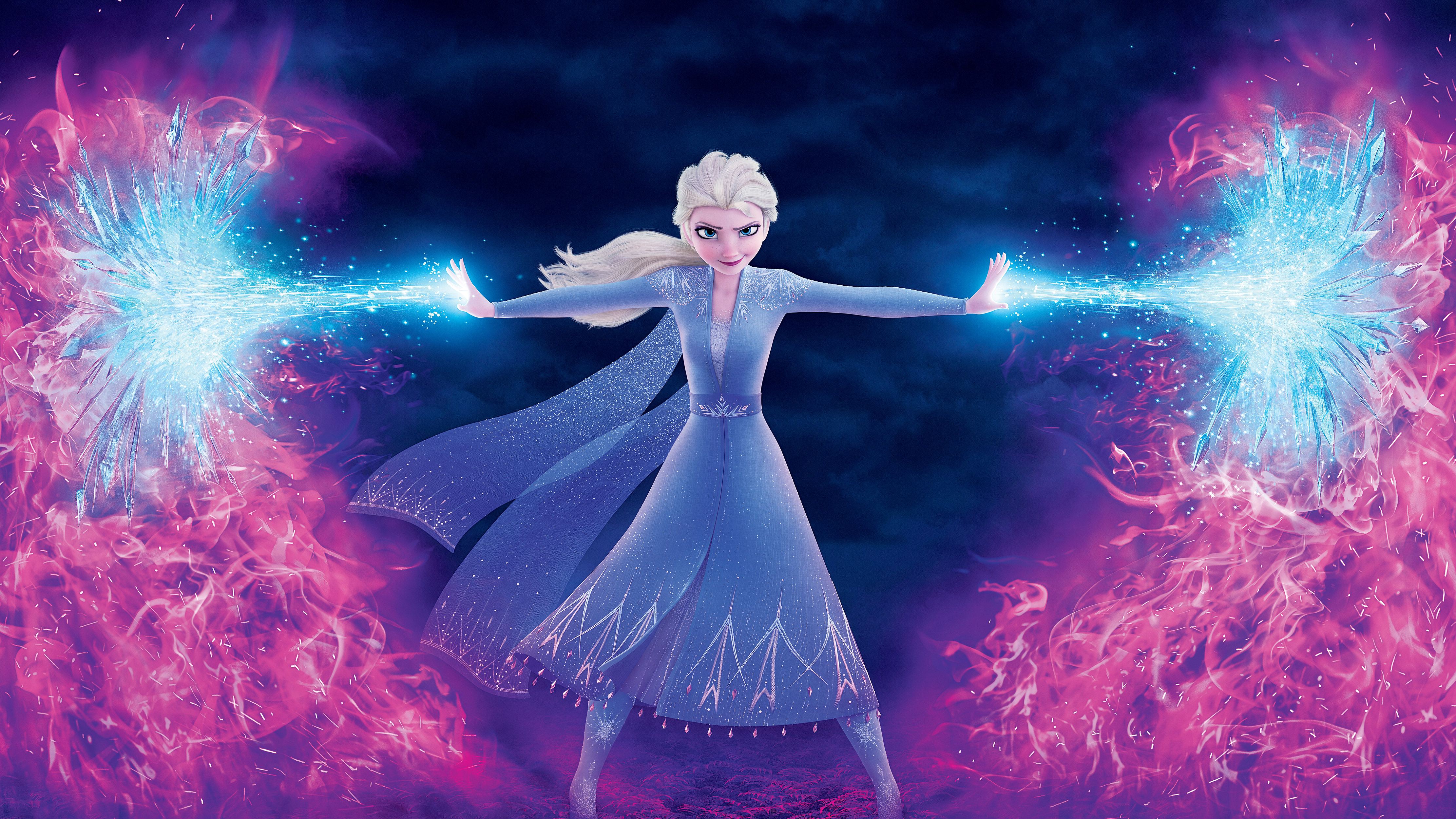Frozen Ii Wallpaper Elsa - HD Wallpaper 