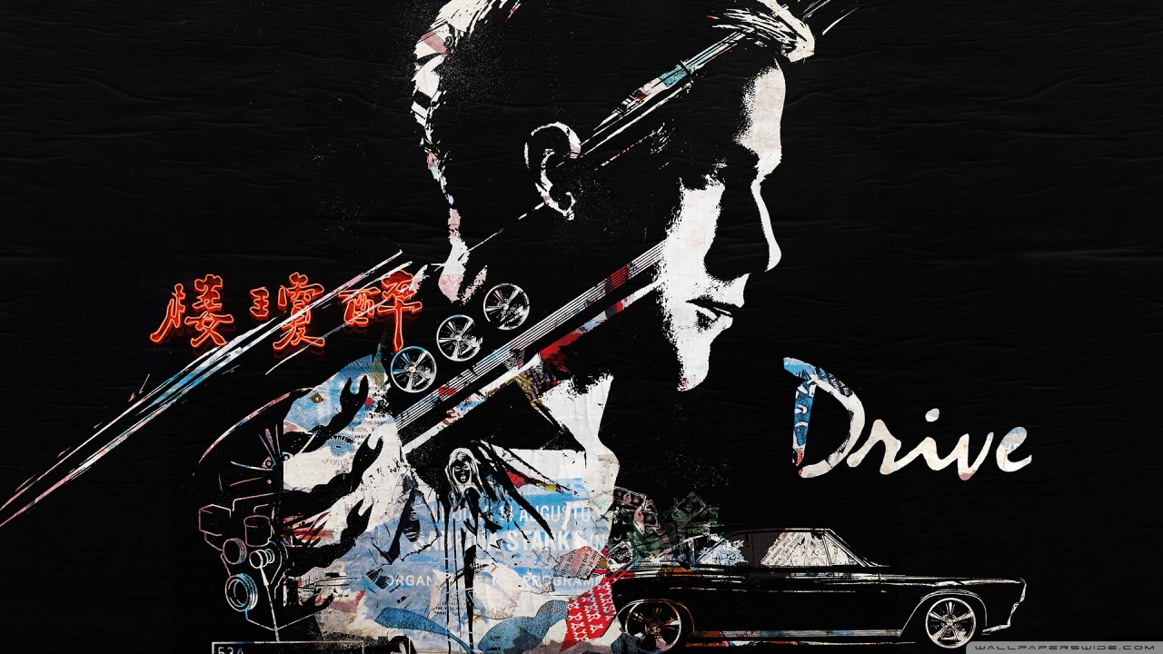 Drive Movie Wallpaper Hd - HD Wallpaper 