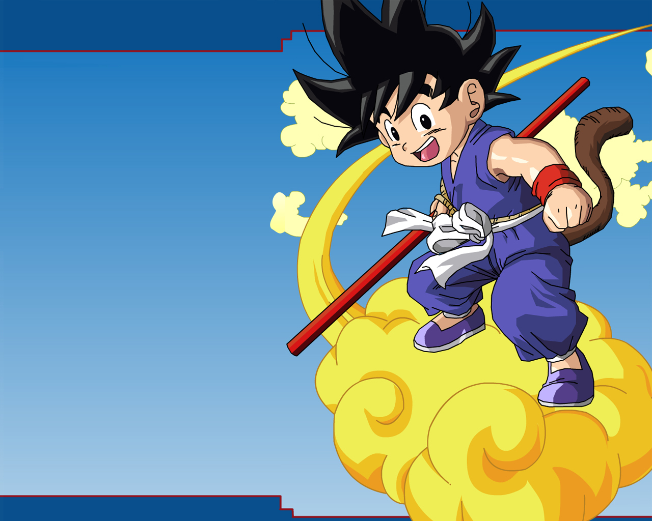 Dragon Ball Z - Kid Goku - HD Wallpaper 