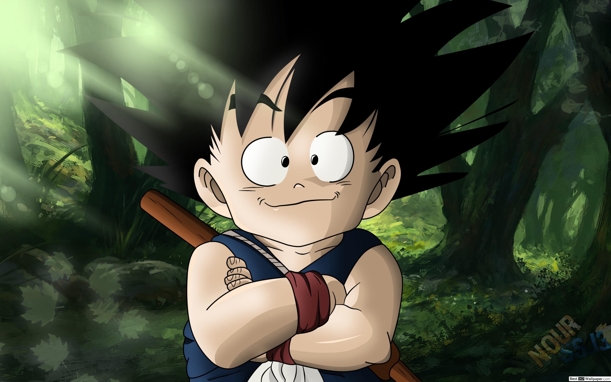 Son Goku Wallpaper Art Hd - HD Wallpaper 