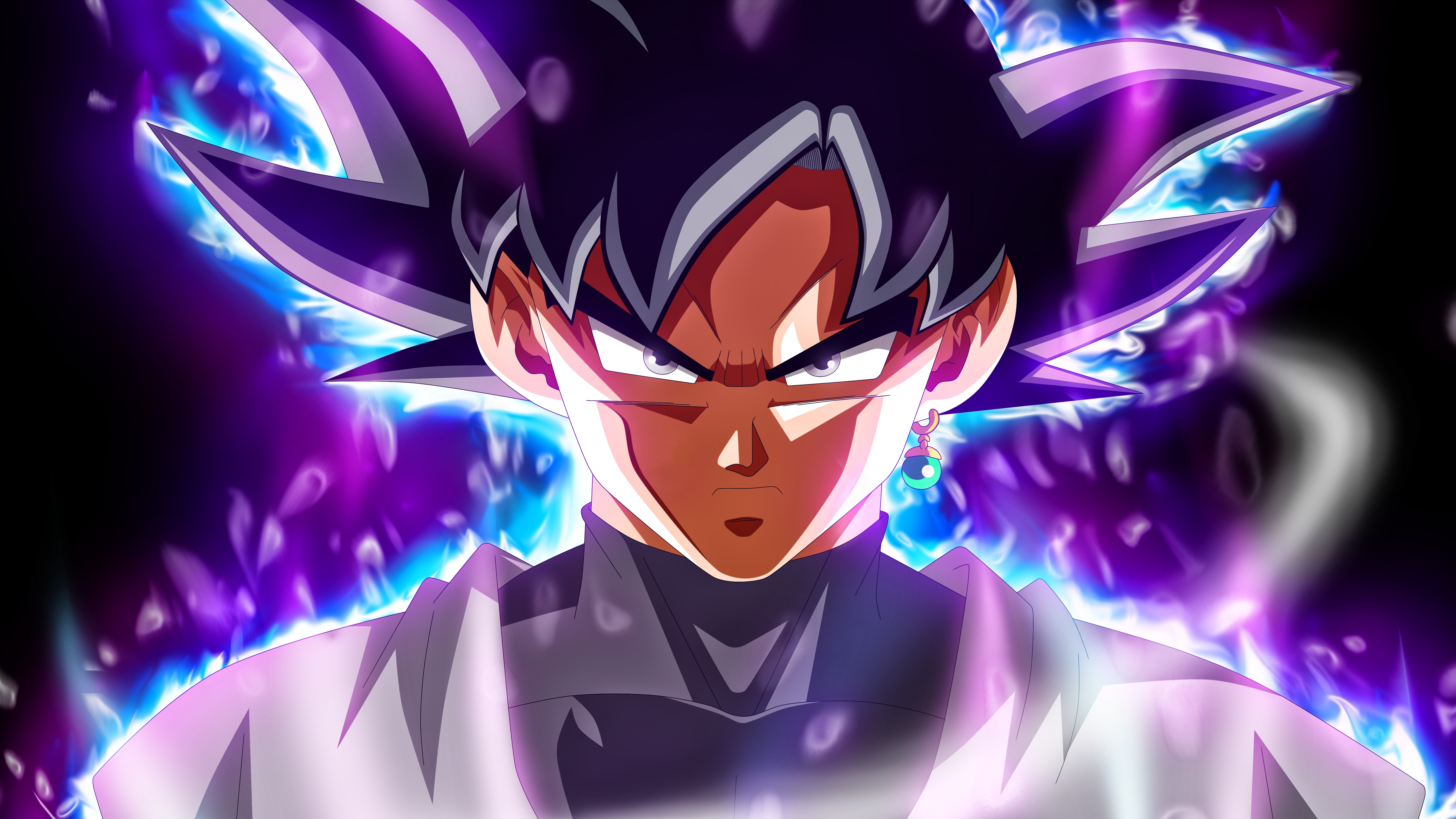 Dragon Ball Super Black Goku Ultra Instinct - HD Wallpaper 