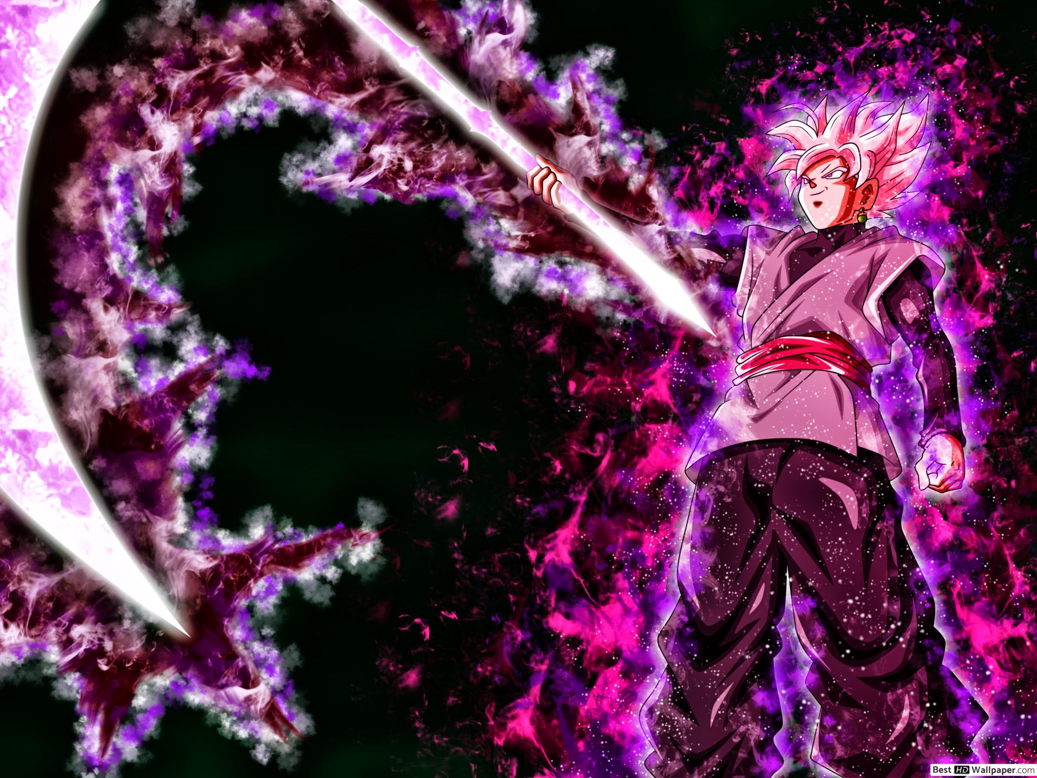 Goku Black Scythe Hd - HD Wallpaper 