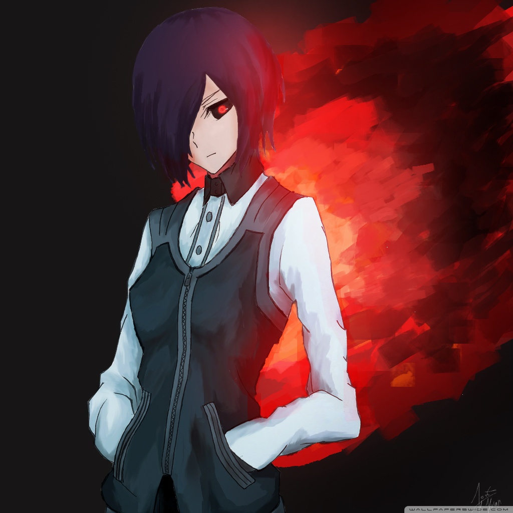 Tokyo Ghoul Phone Wallpaper Touka - HD Wallpaper 