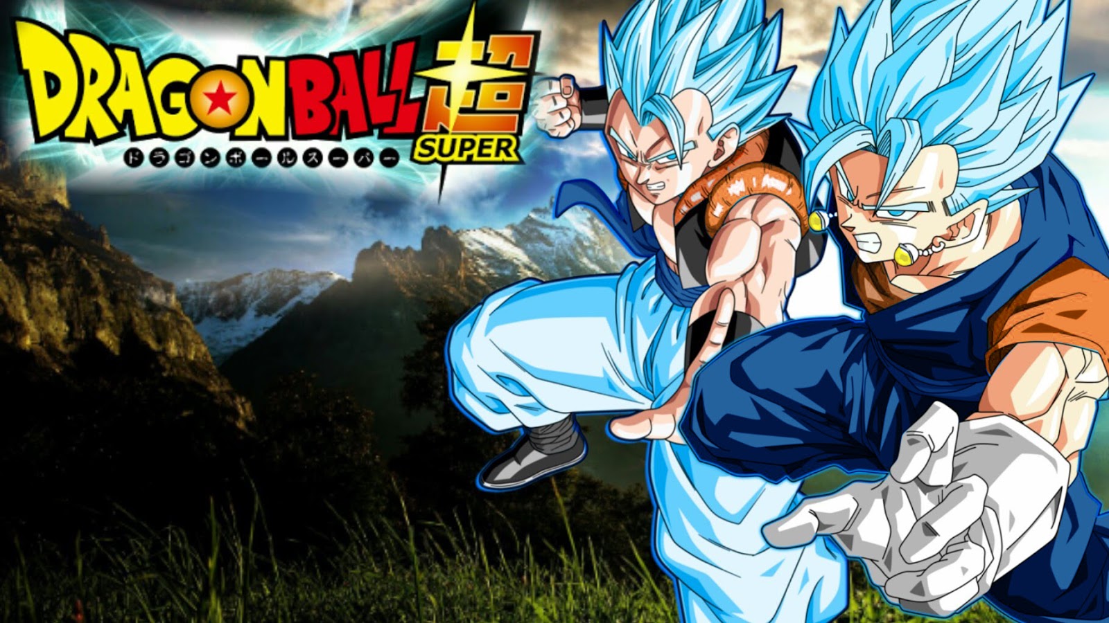 Super Saiyan God Gogeta And Vegito - Dragon Ball Super Vegito And Gogeta - HD Wallpaper 