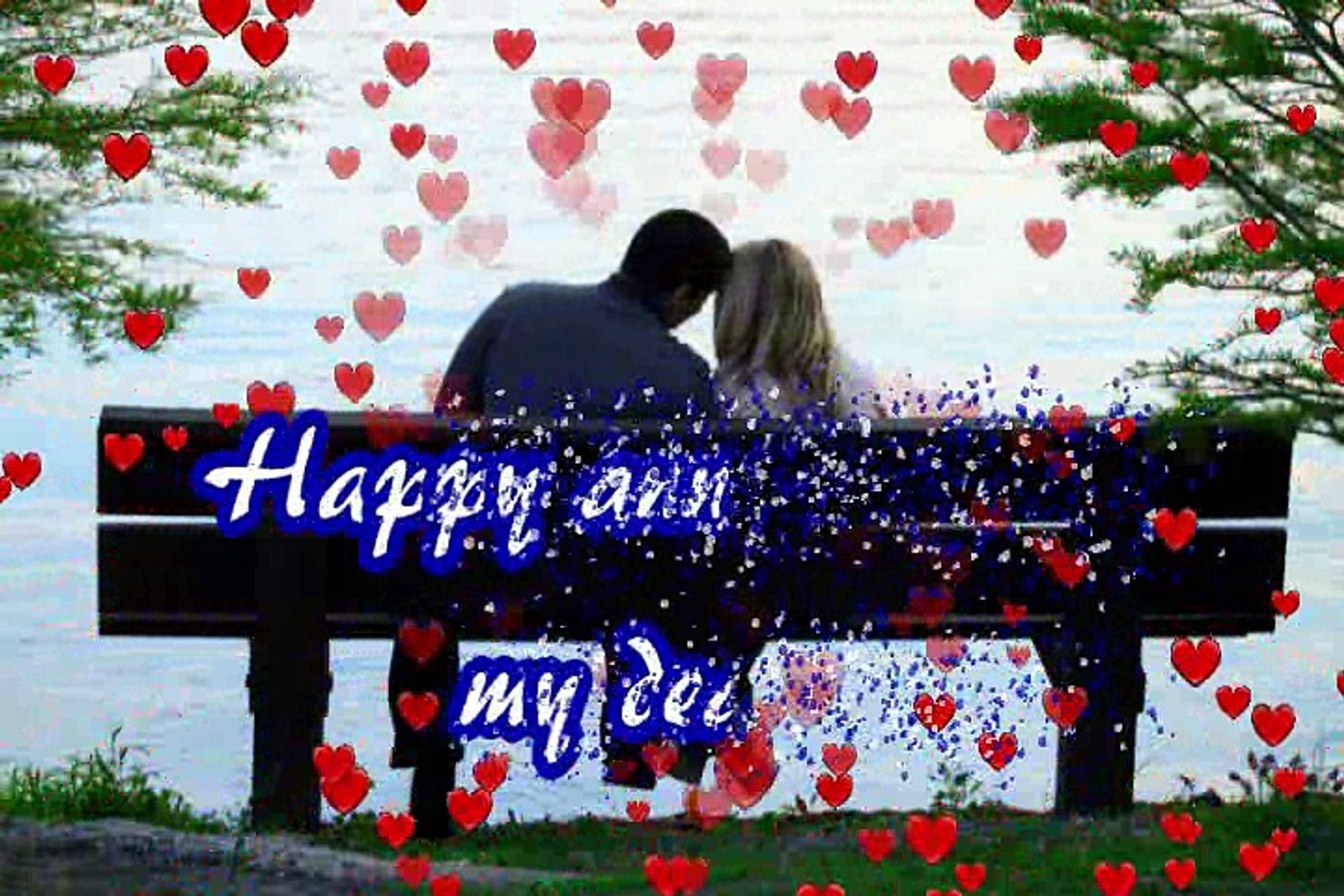 Happy Anniversary Wishes In 3d - HD Wallpaper 