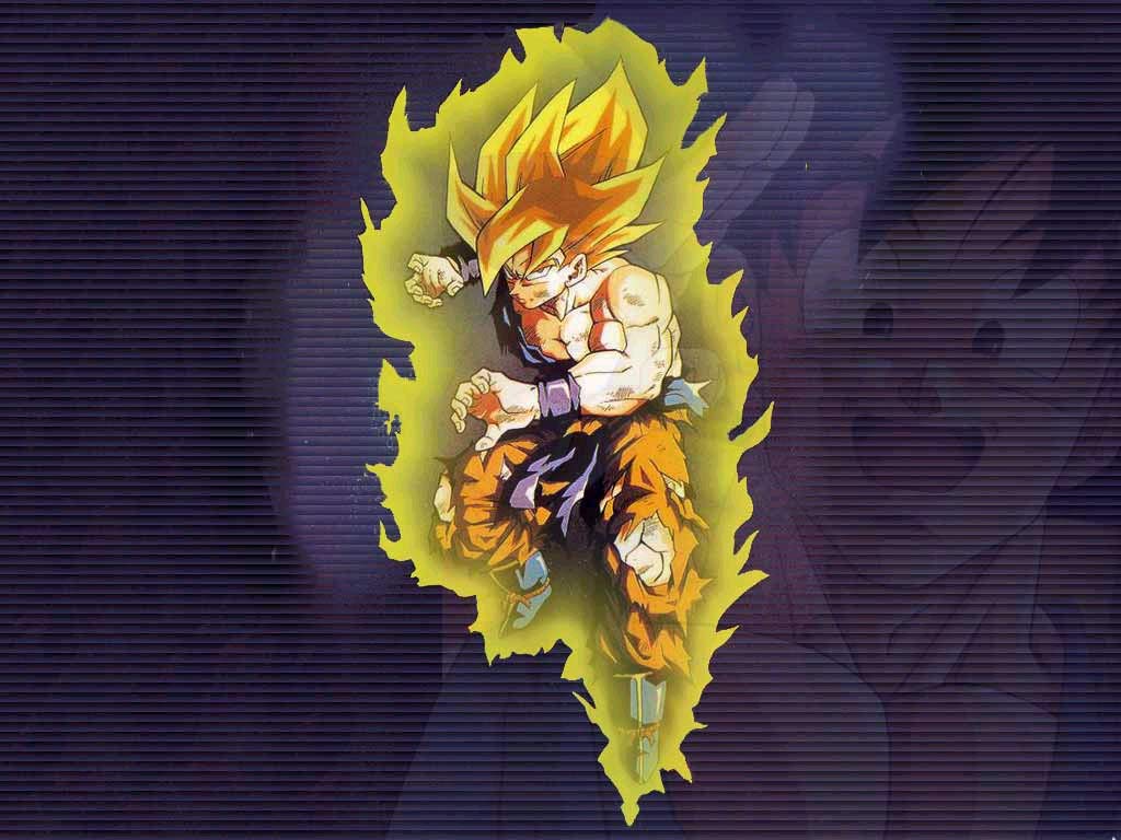 Dragonball Z Wallpapers - Goku Super Saiyan Frieza Saga - HD Wallpaper 