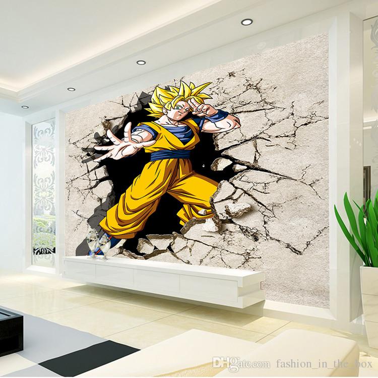 Dragon Ball Photo Wallpaper 3d Anime Wall Mural Custom - Dragon Ball Z Wall Murals - HD Wallpaper 