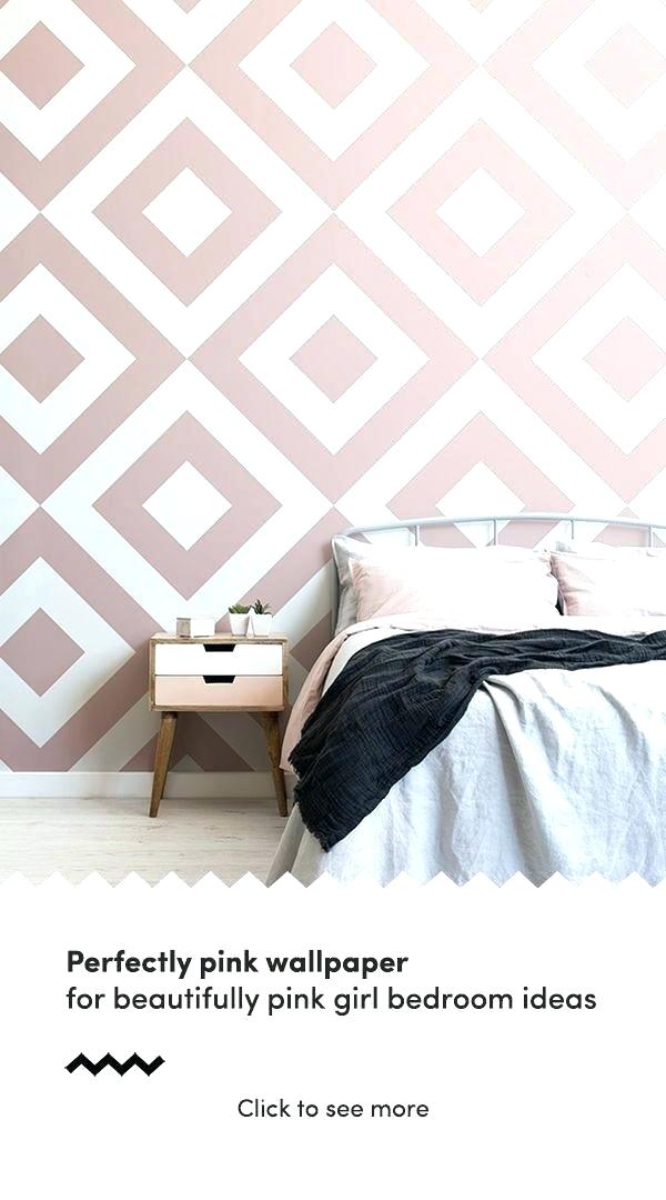 Cute Bedroom Wallpaper Choose A Perfectly Pink Wallpaper - Bedroom ...