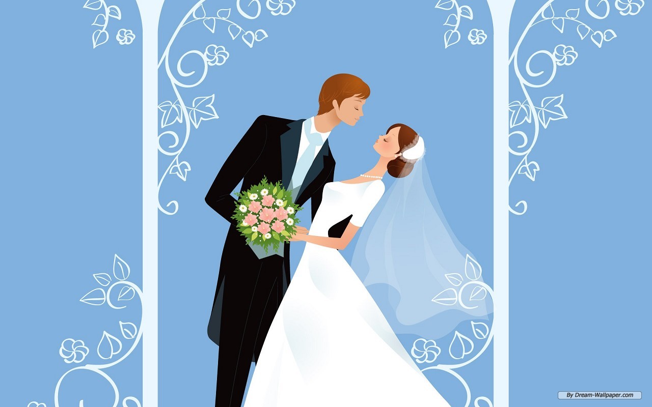 Animated Wedding - Theme Background Hd Wedding - 1280x800 Wallpaper -  