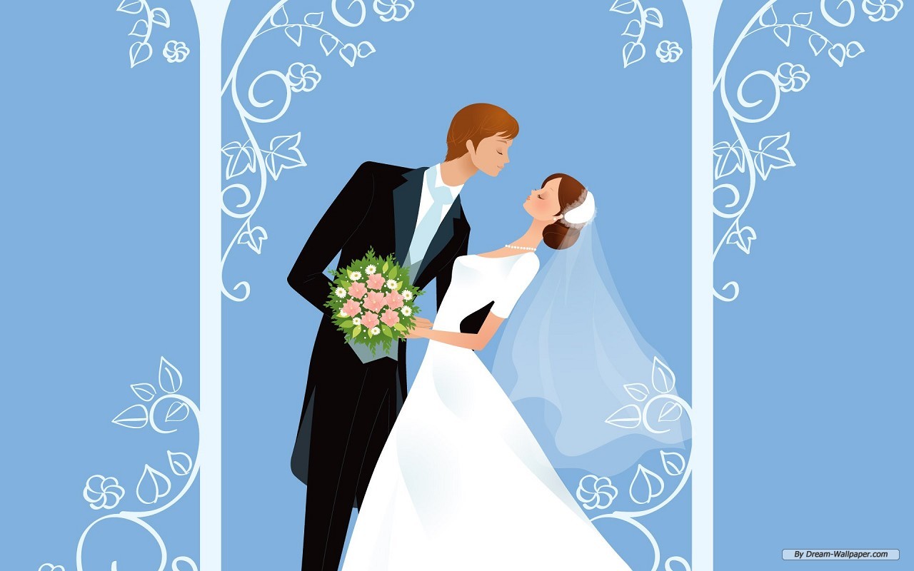 Animated Wedding - Theme Background Hd Wedding - HD Wallpaper 