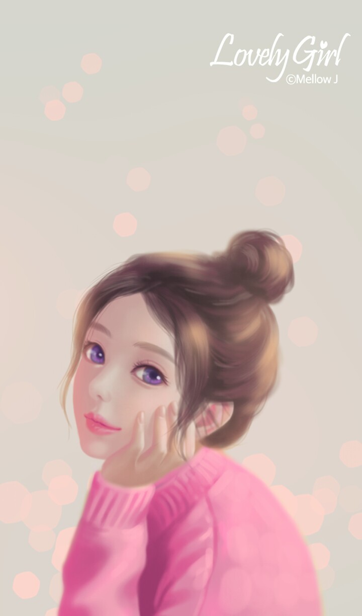 Art, Girl, And Illustration Image - Beautiful Cartoon Sketch Of A Girl - 720x1224 Wallpaper Art, Girl, And Illustration Image - Beautiful Cartoon Sketch Of A Girl - 720x1224 Wallpaper