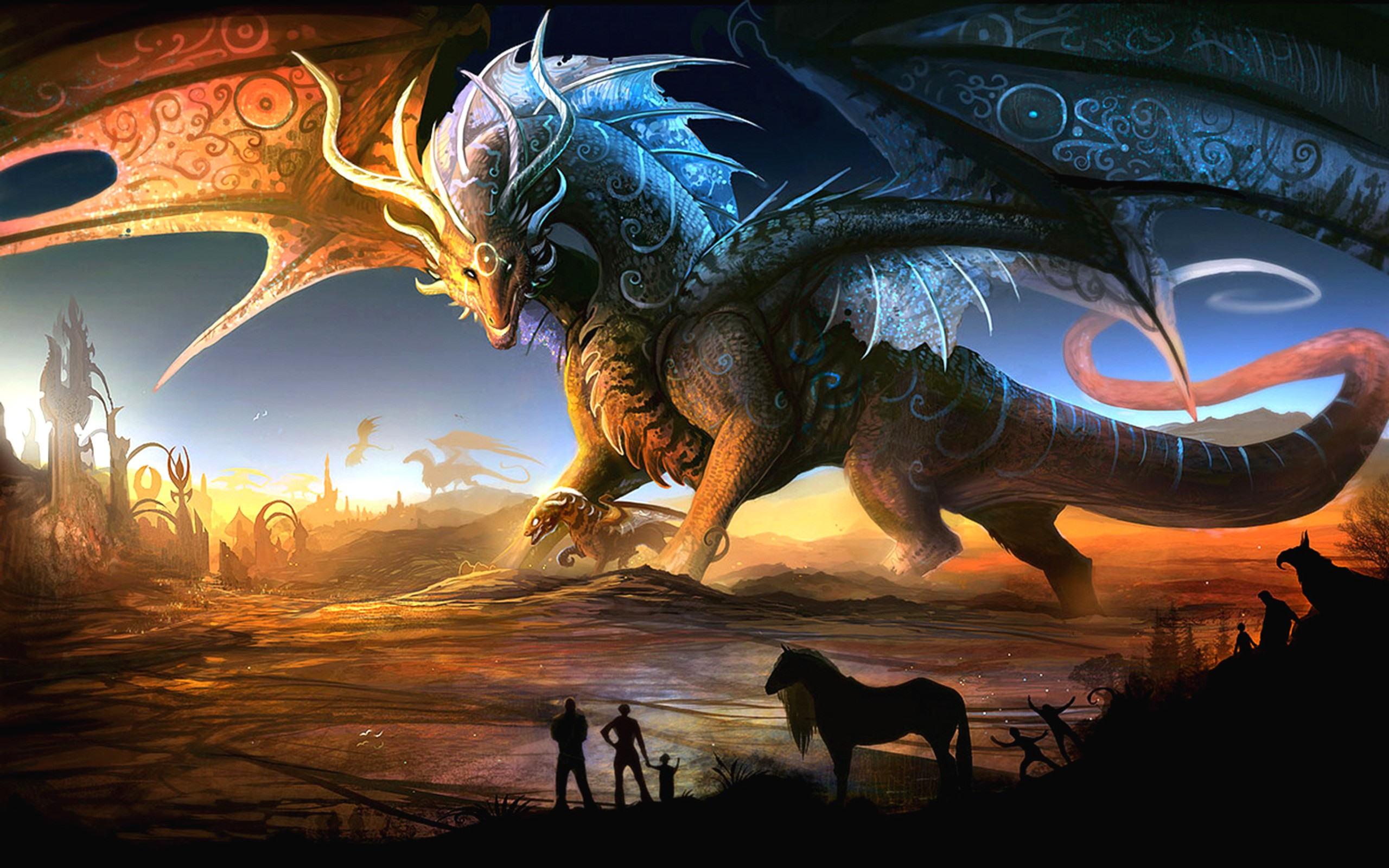 Dragon Hd - HD Wallpaper 