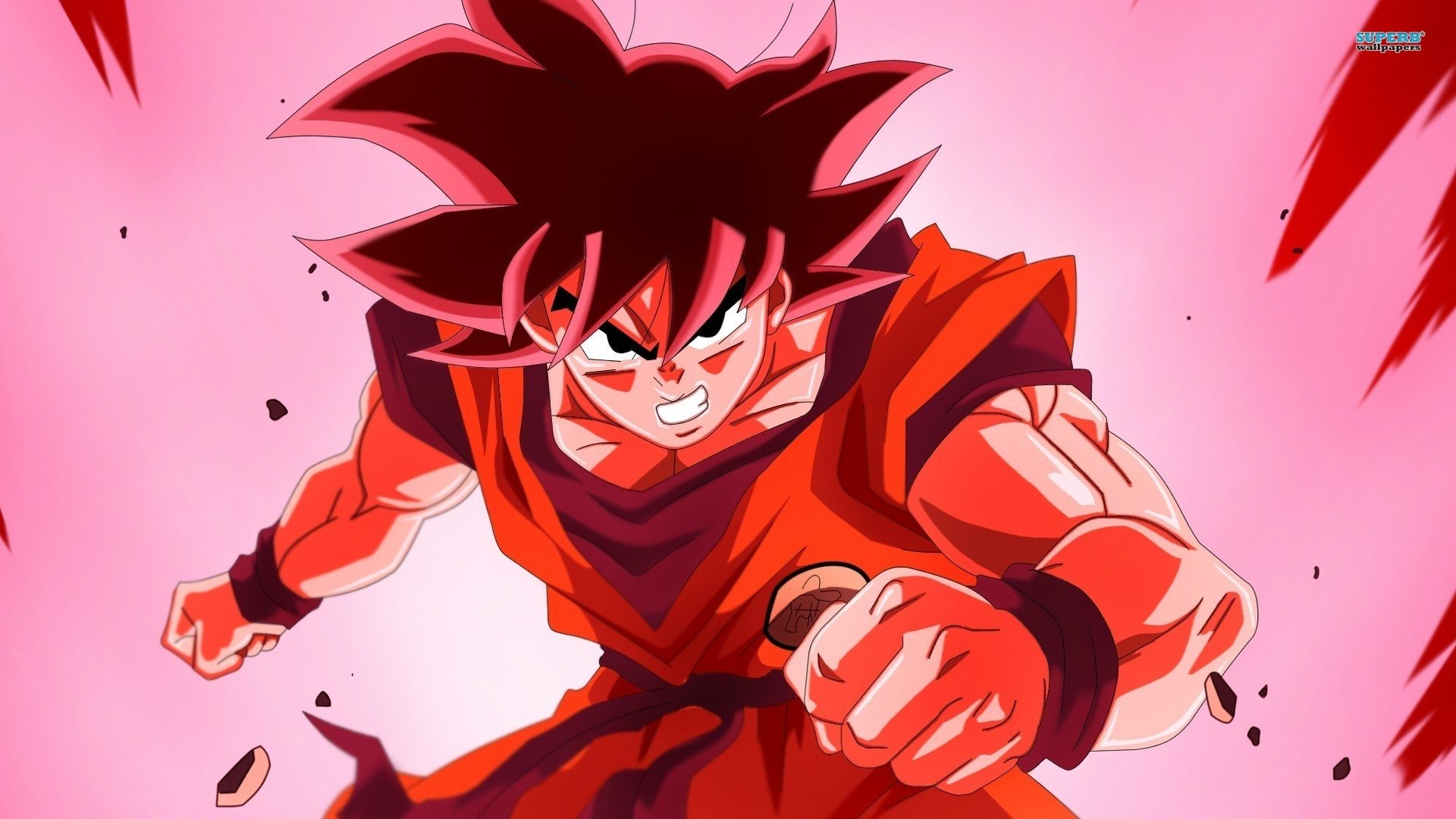 Dragon Ball Goku Kaioken - HD Wallpaper 