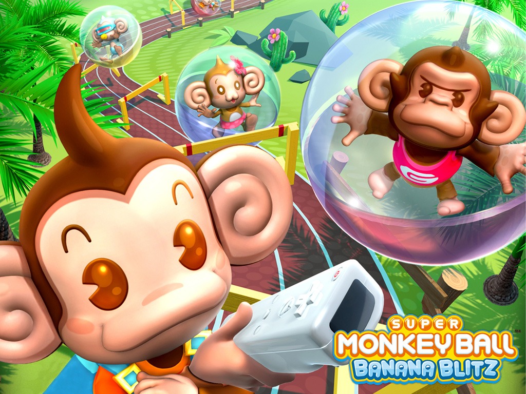 Super Monkey Ball - Super Monkey Ball Banana Blitz - HD Wallpaper 