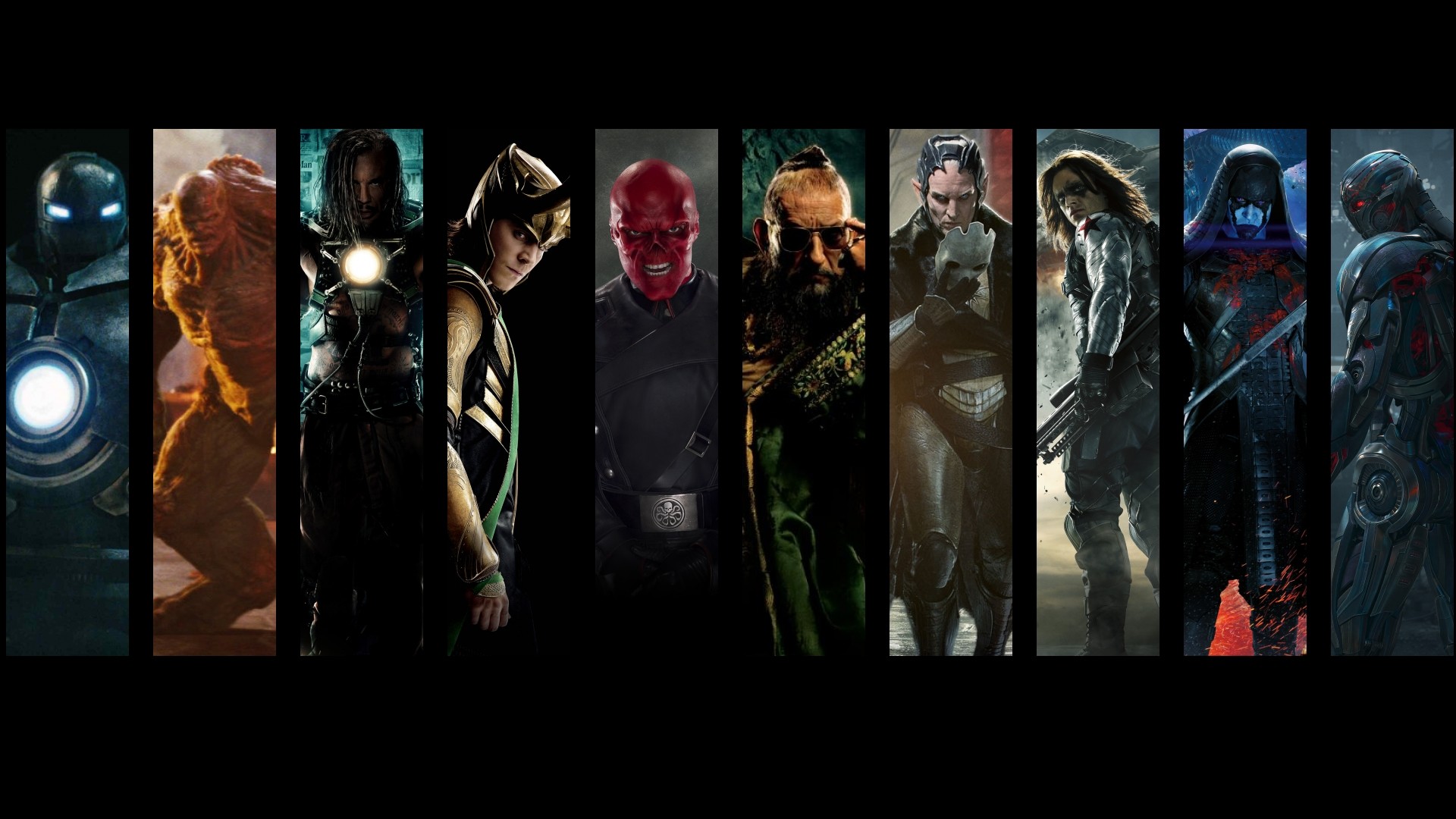 1920x1080, Mcu Villain Wallpaper 
 Data Id 174905 
 - All Marvel Villains Gif - HD Wallpaper 