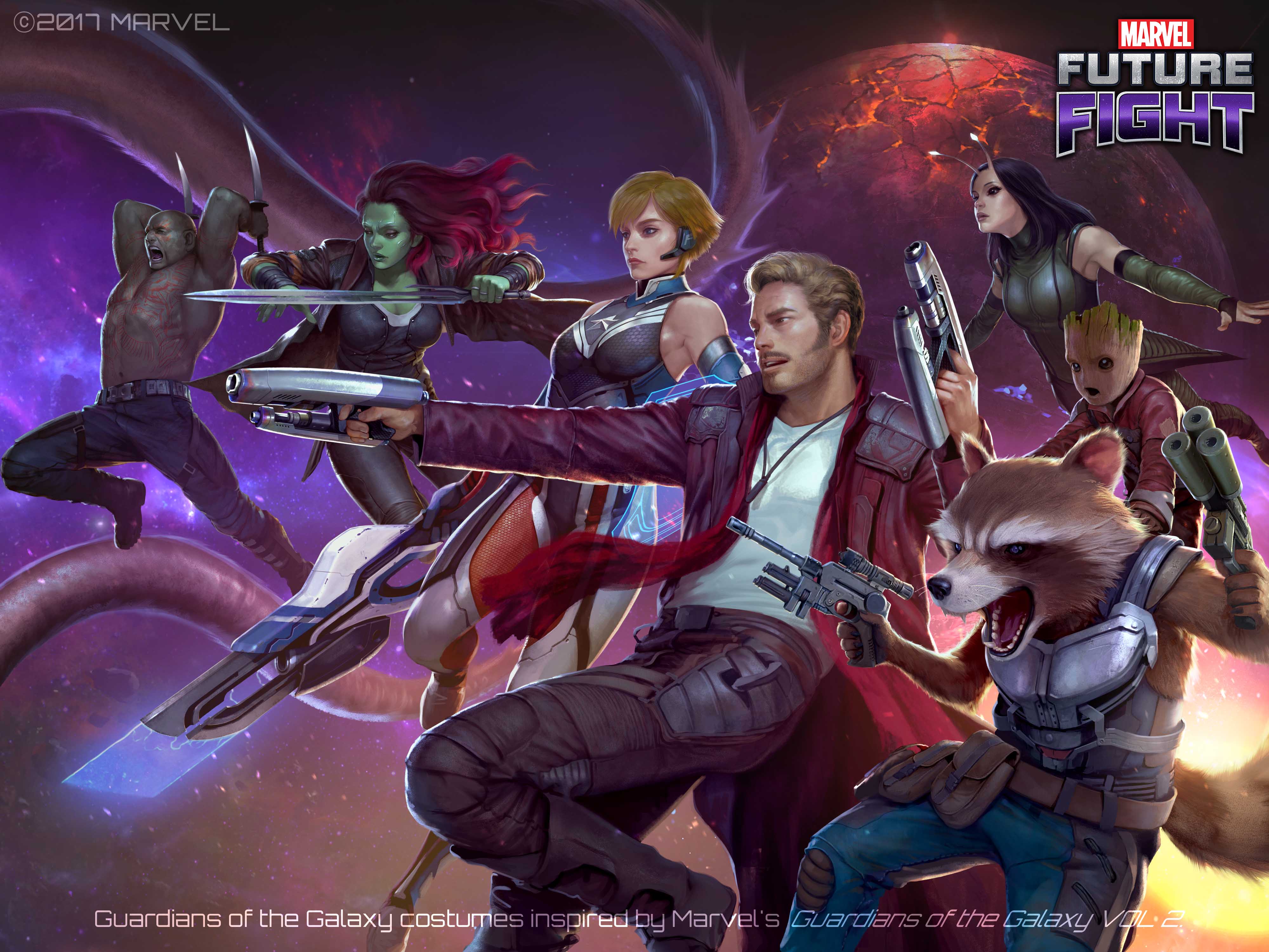 Marvel Future Fight Art - HD Wallpaper 