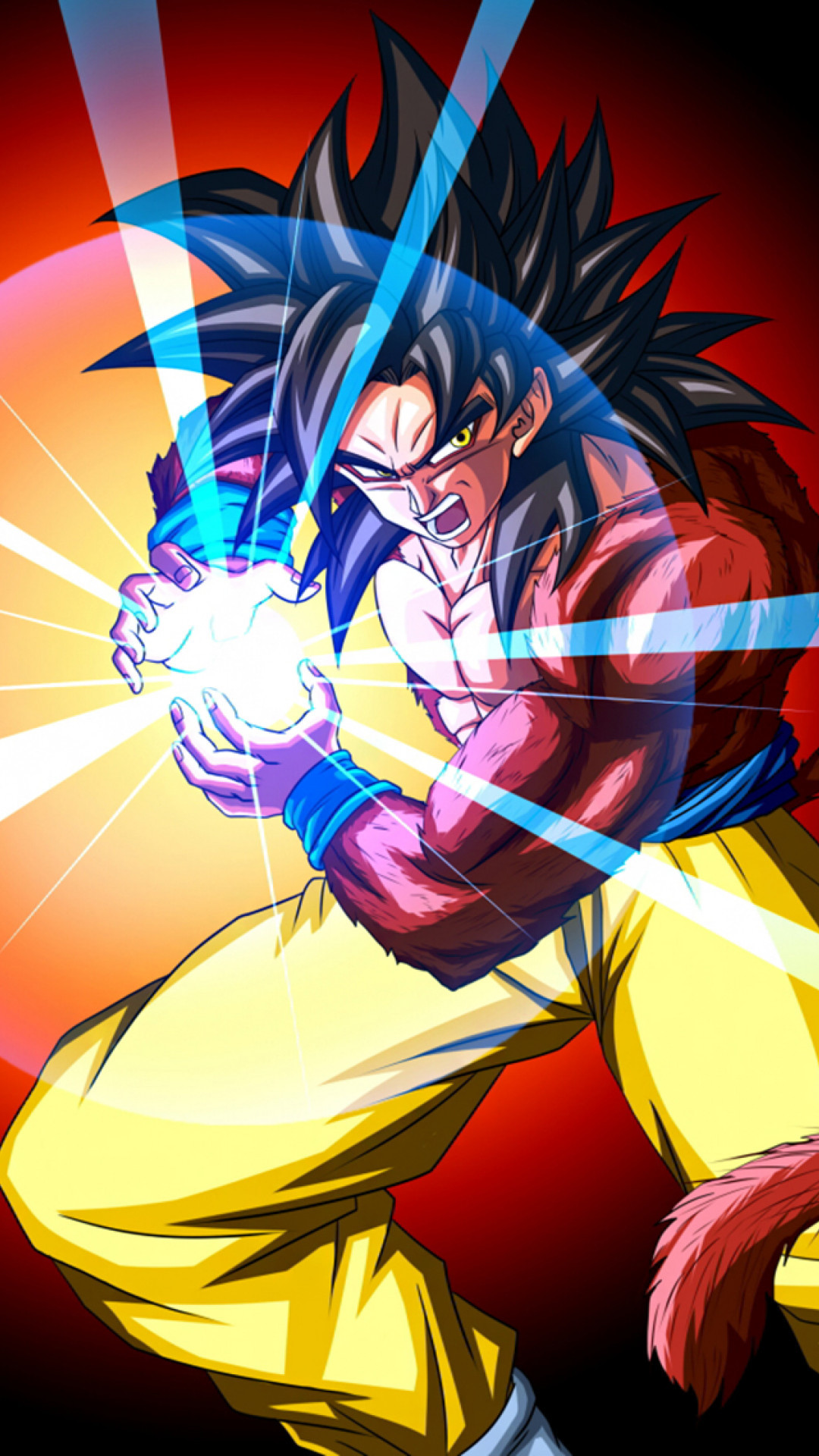 Super Saiyan 4 Son Goku 
 Data-src - HD Wallpaper 
