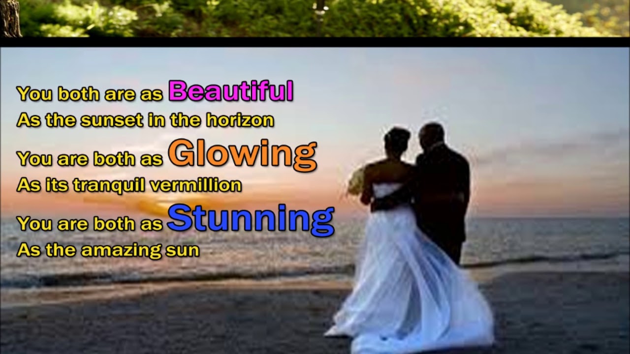 Marriage Day Wishes Sceneries - HD Wallpaper 