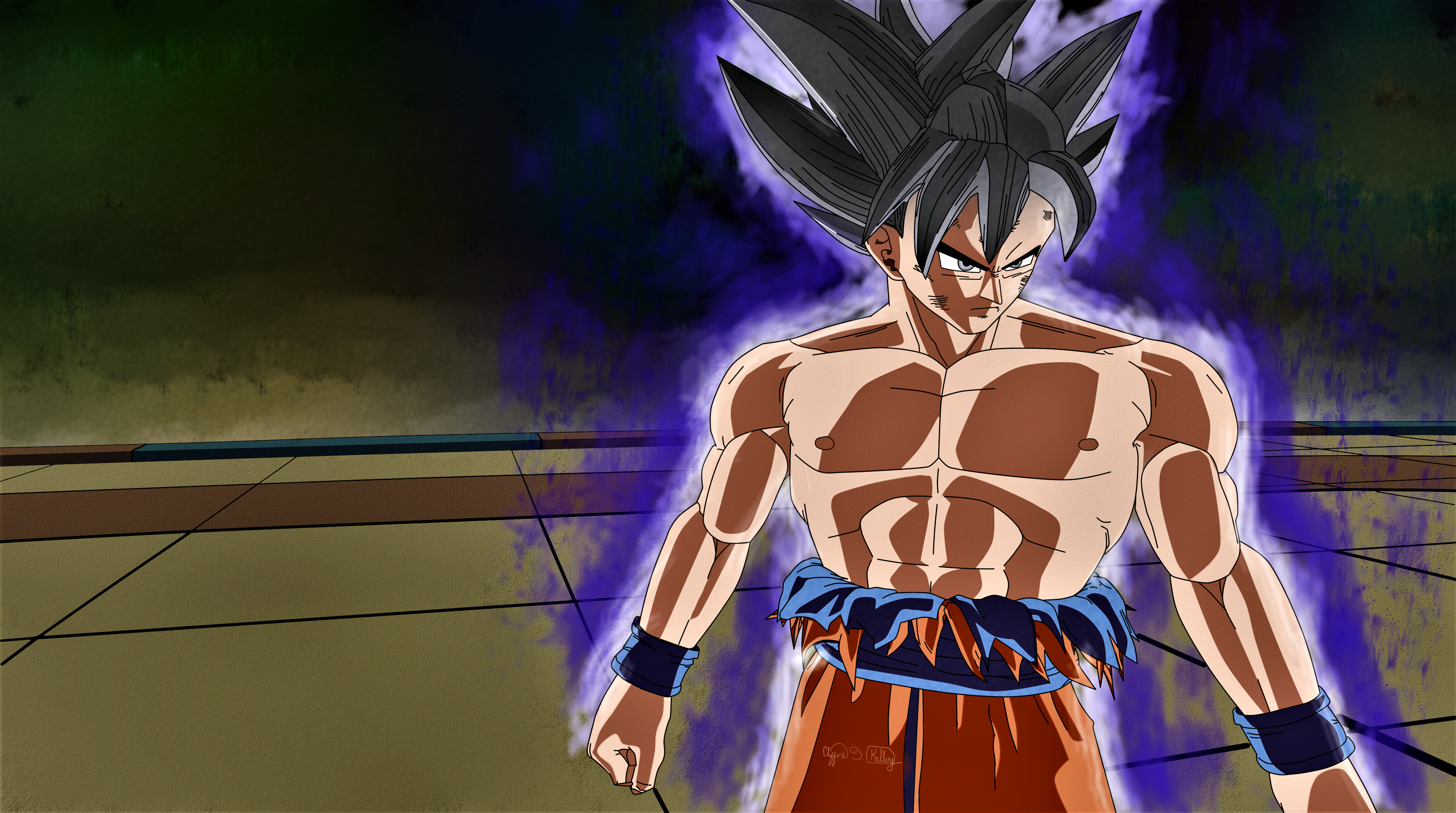 Ultra Instinct Goku Mod - HD Wallpaper 