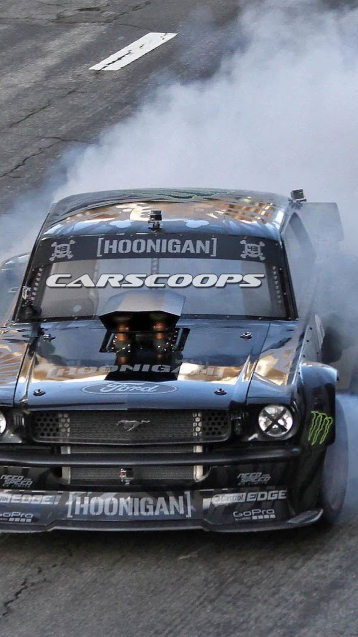 Kenblock Burn 3wallpapers Iphone Parallax 
 Data Src - Muscle Car - HD Wallpaper 