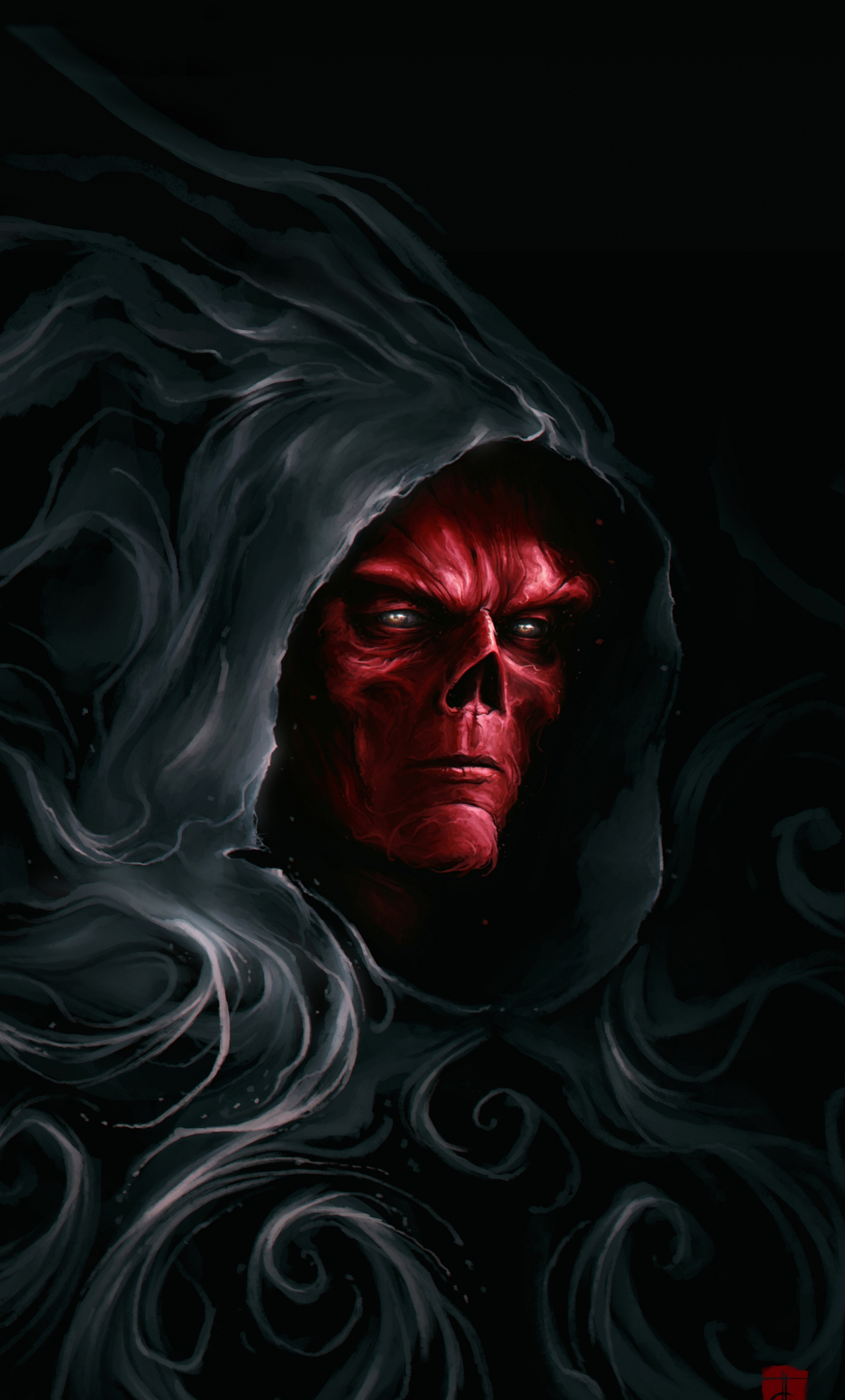 Stone Keeper, Villain, Marvel, Red Skull, Artwork, - Avengers Infinity War Red Skull Hd - HD Wallpaper 
