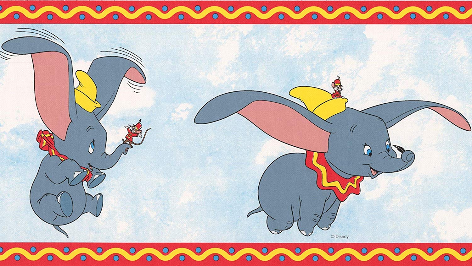 Dumbo Wallpaper Border - HD Wallpaper 