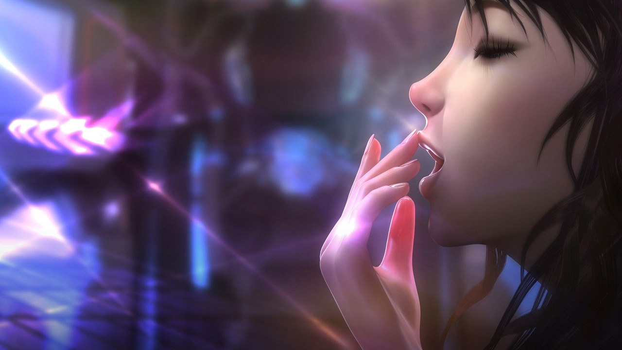 Hd And 3d Girl Wallpaper Cartoon - HD Wallpaper 