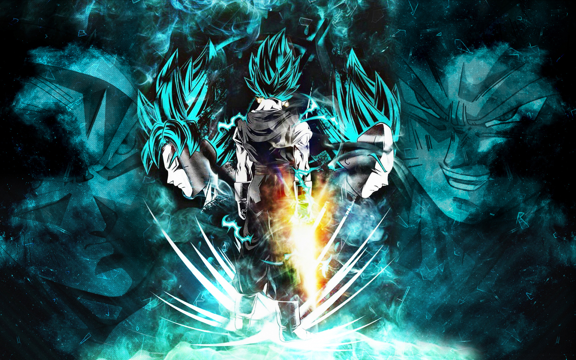 Super Saiyan God, 4k, Darkness, Dragon Ball, Son Goku, - Dragon Ball Z -  1920x1200 Wallpaper 