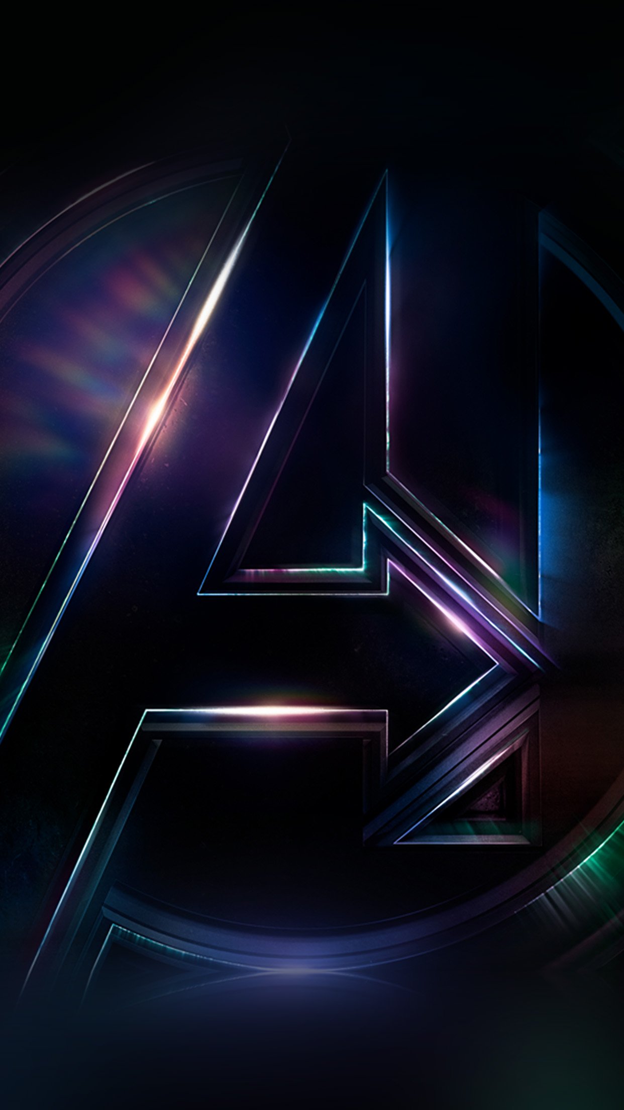 Avengers Logo Wallpaper Iphone 1242x2208 Wallpaper Teahub Io