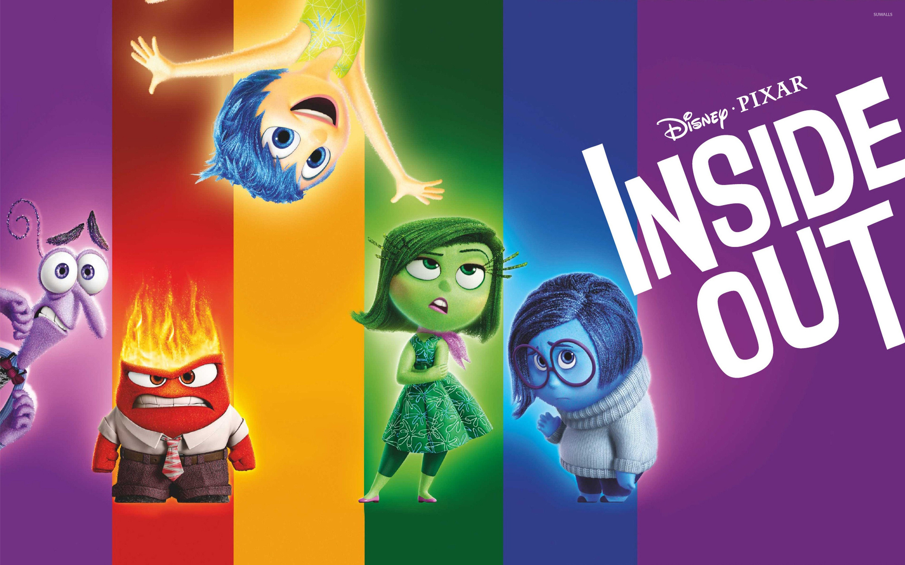 Inside Out Hd Movie Poster - HD Wallpaper 