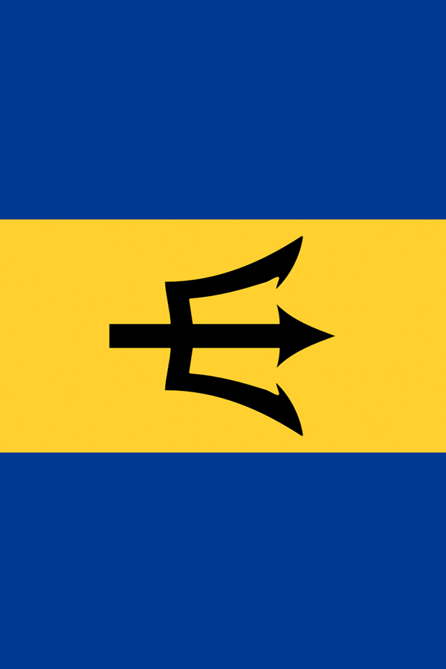 Barbados Flag Wallpaper - Flag - HD Wallpaper 