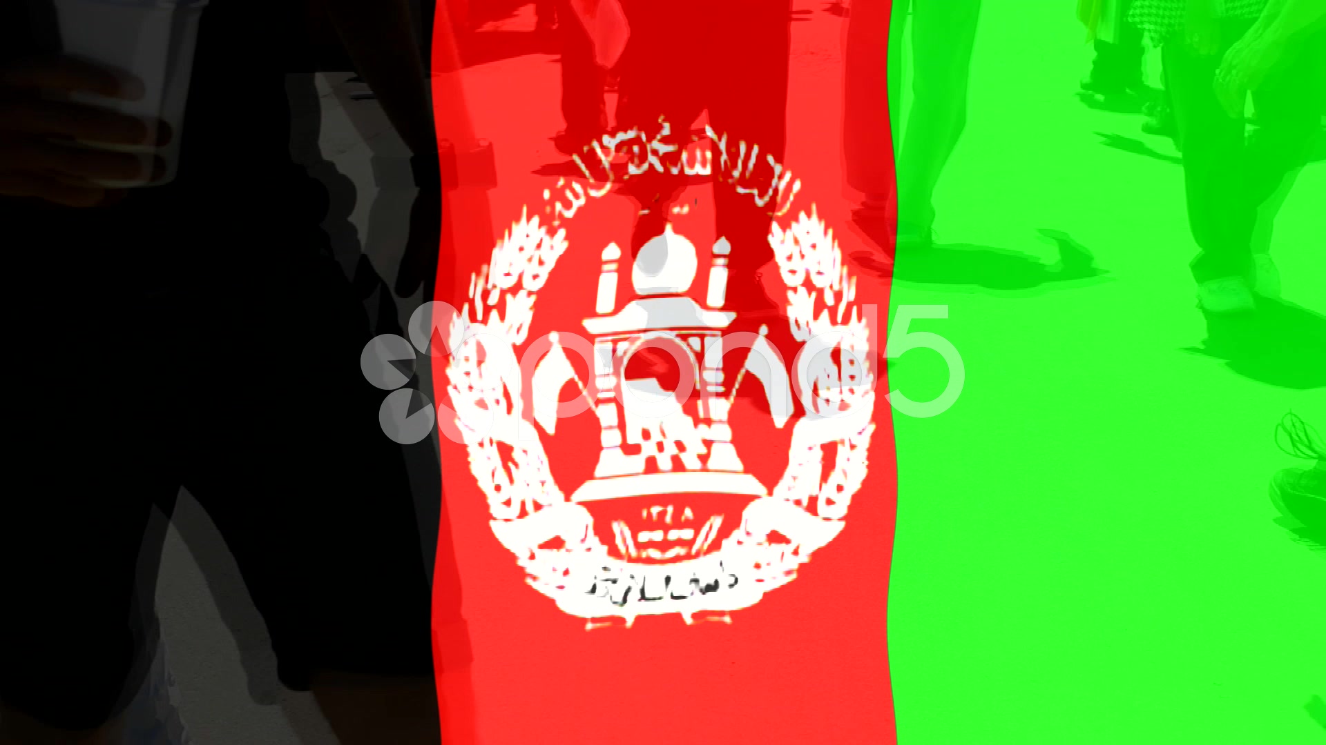 Flag Of Afghanistan - HD Wallpaper 