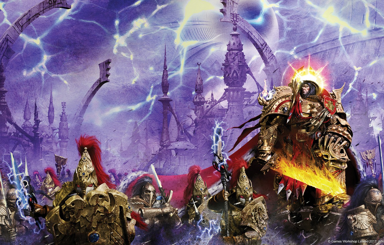 Photo Wallpaper Horus Heresy, The Horus Heresy, Warhammer, - Master Of Mankind Warhammer - HD Wallpaper 