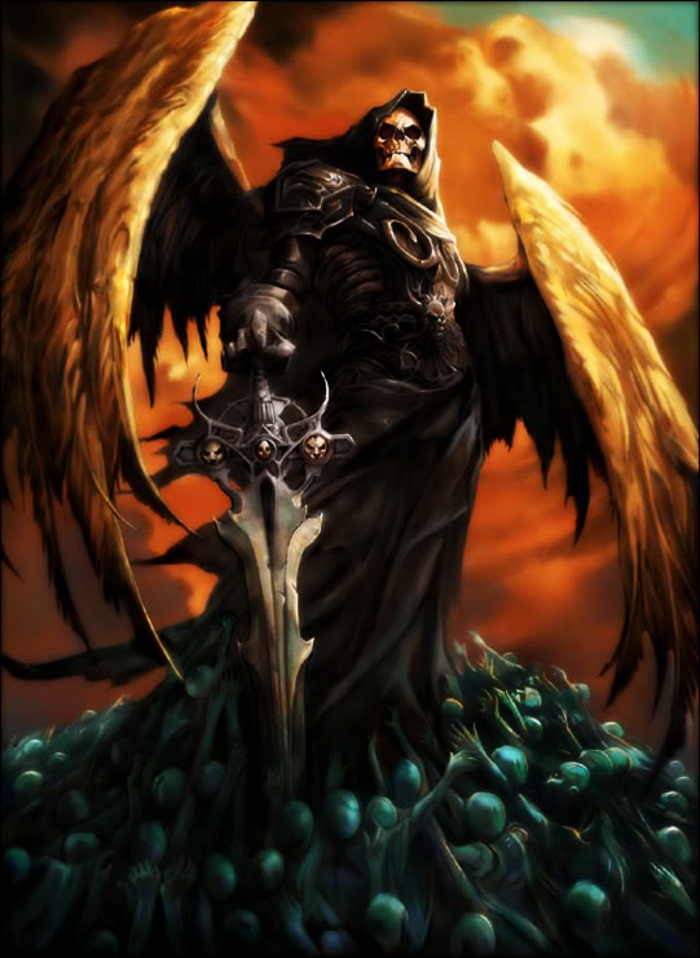 Angel Of Death Wallpaper By Aaillustrations - Badass Angel Of Death - HD Wallpaper 