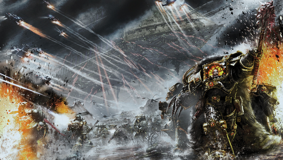 Horus Heresy, Chorus, Vengeful Spirit, Primarch, Warhammer - Vengeful Spirit Horus Heresy - HD Wallpaper 