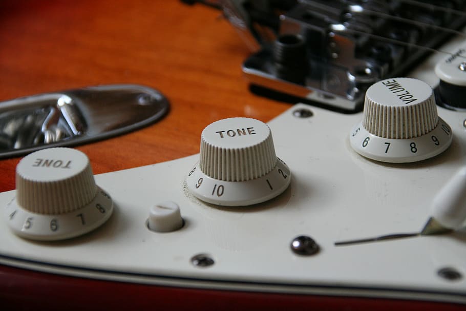 Controles De Tono Guitarra Electrica - HD Wallpaper 