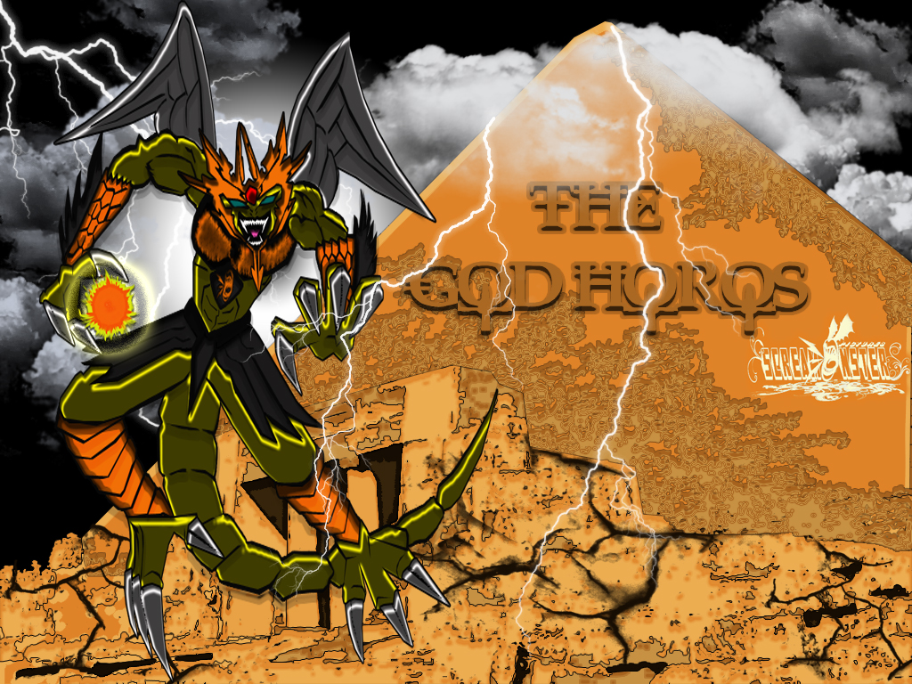 The God Horos - Illustration - HD Wallpaper 