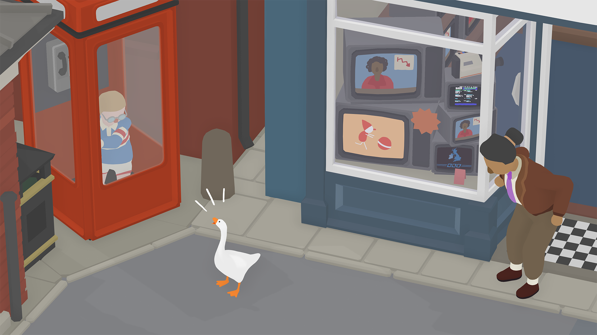 Untitled Goose Game Phone Booth 1920x1080 Wallpaper teahub.io