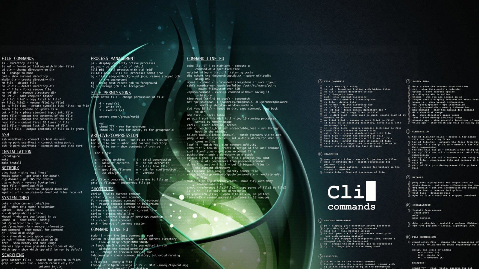 Linux, Cli Commands - Linux Commands - 1600x900 Wallpaper - teahub.io image.