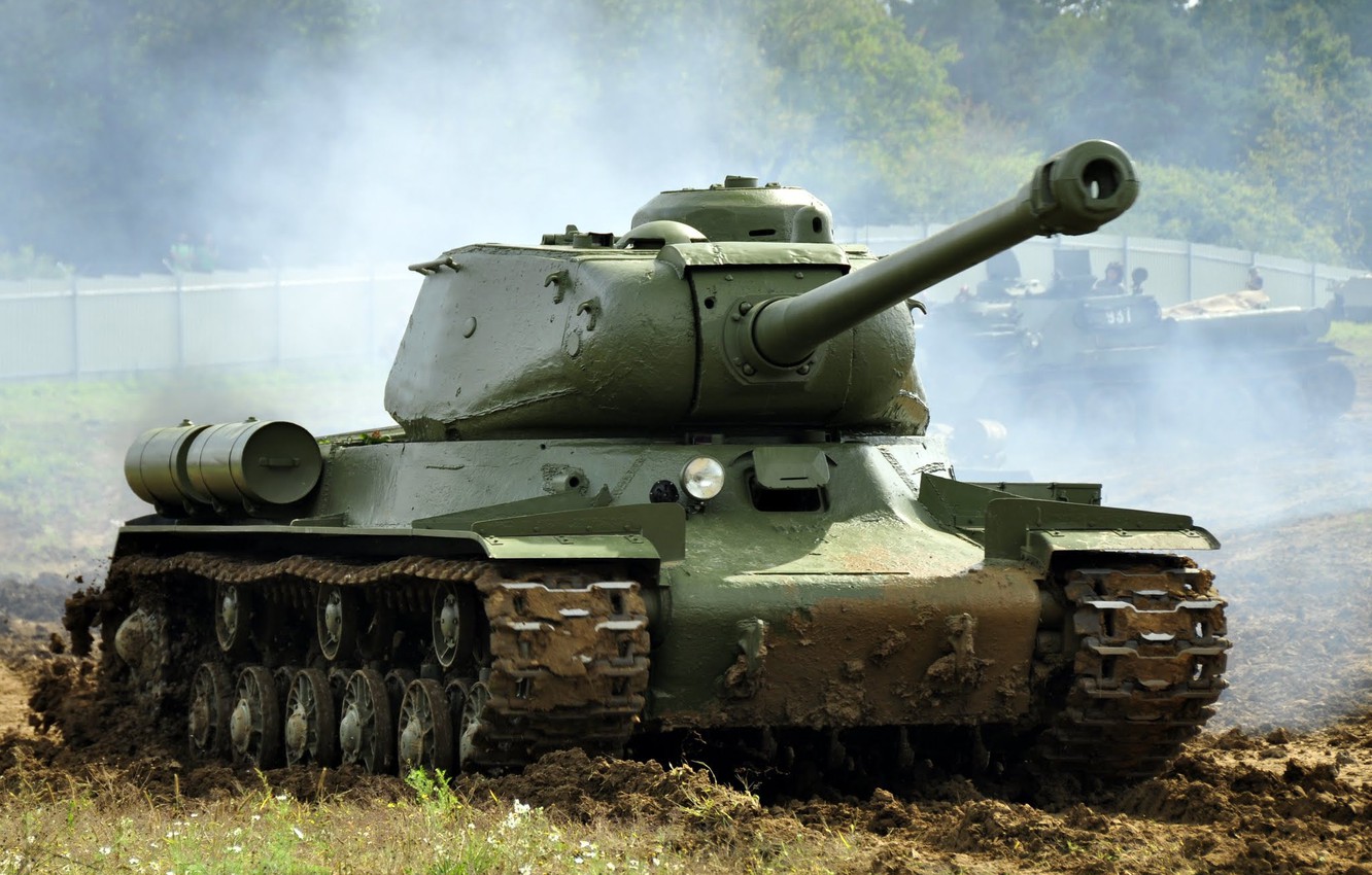 Photo Wallpaper Tank, The Is-2, Heavy, Soviet, Joseph - 2 Tank - HD Wallpaper 