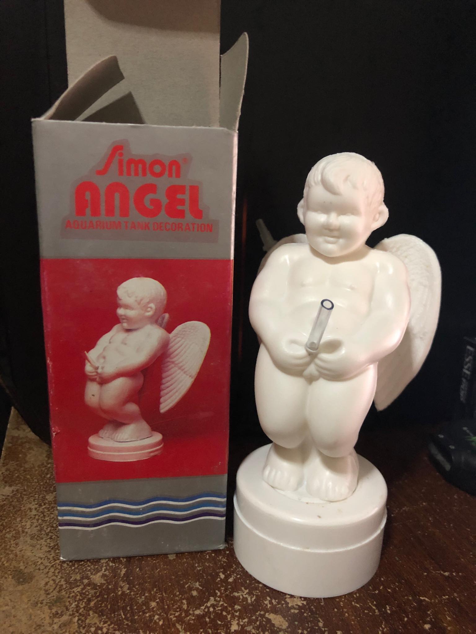 Hiasan Dekorasi Pajangan Aquarium Patung Malaikat Angel - Figurine - HD Wallpaper 