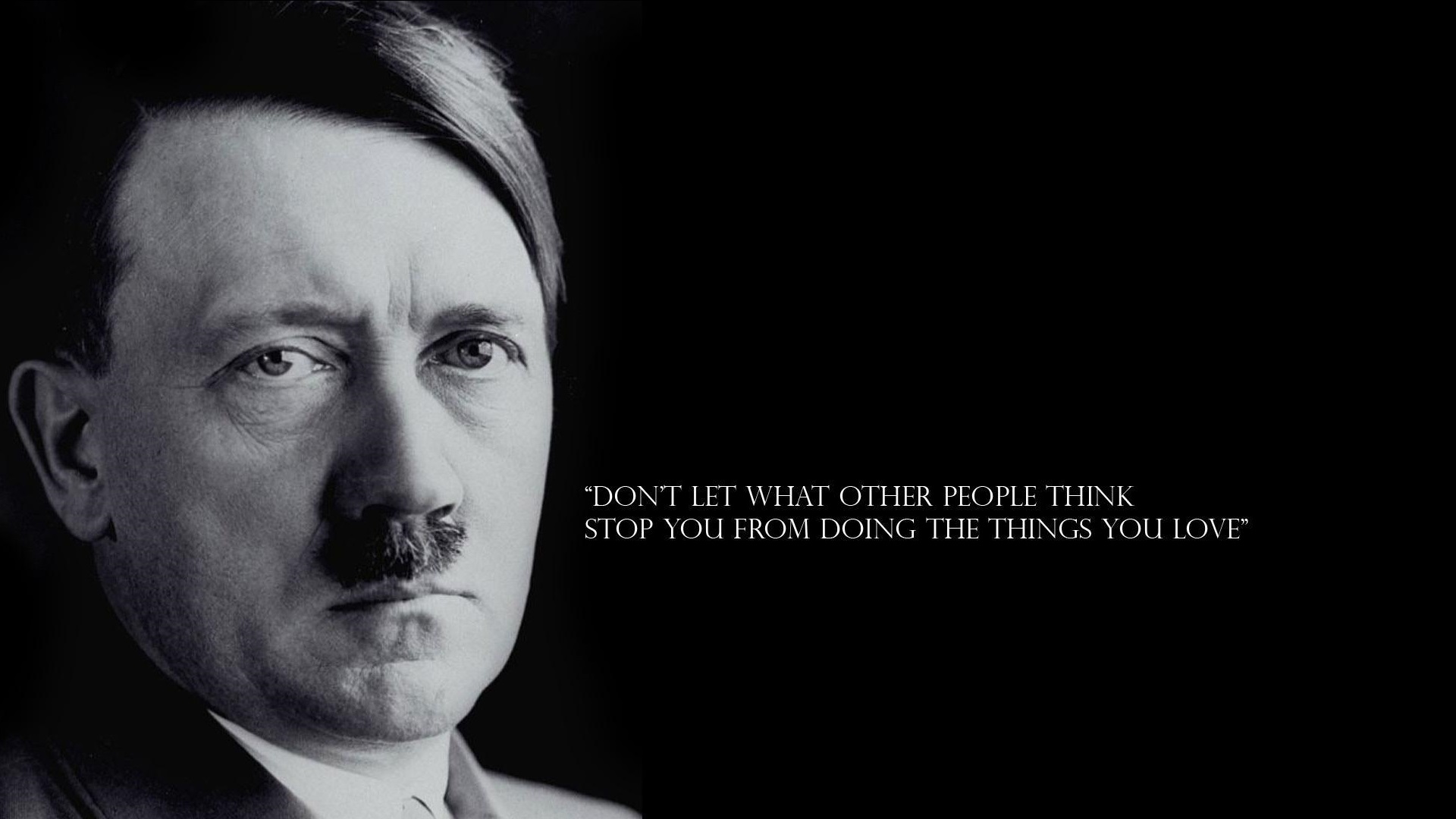 Adolf Hitler Quote Meme - HD Wallpaper 