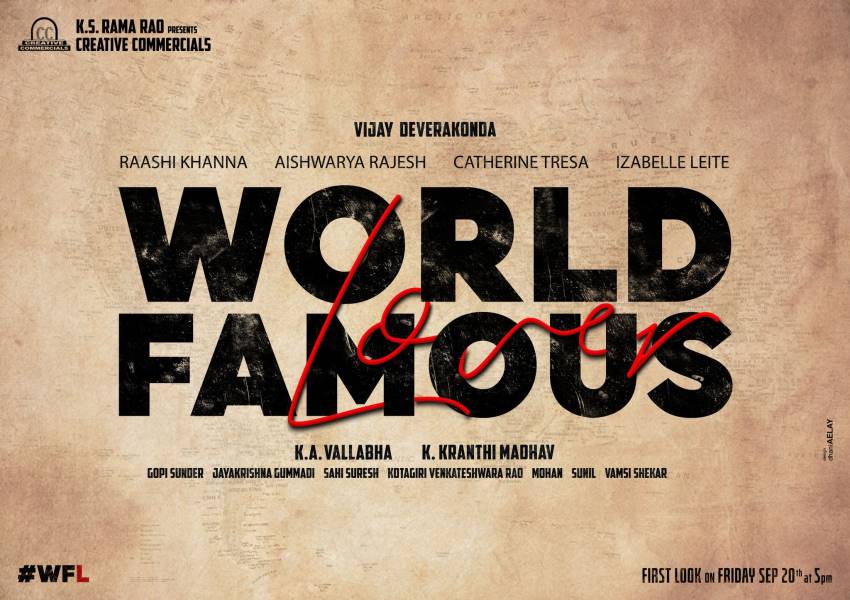 Vijay Devarakonda World Famous Love - HD Wallpaper 