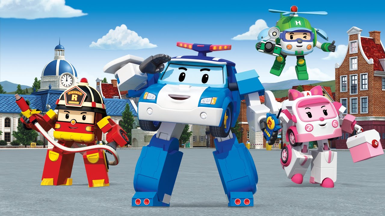 Robocar Poli Wallpaper Hd - HD Wallpaper 